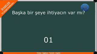 EN YAYGIN KULLANILAN İNGİLİZCE İFADELER (TÜRKÇE – İNGİLİZCE)
