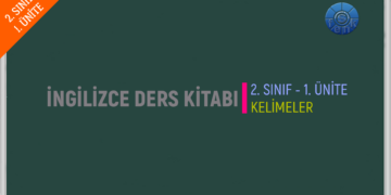 İNGİLİZCE 2. SINIF 1. ÜNİTE Ders Kitabı Kelimeleri