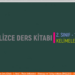 İNGİLİZCE 2. SINIF 1. ÜNİTE Ders Kitabı Kelimeleri