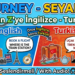 JOURNEY  – SEYAHAT/ A’dan Z’ye / (İngilizce –  Türkçe / English – Turkish)