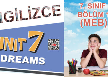 İNGİLİZCE 7. SINIF 6. ÜNİTE (MEB) 1. BÖLÜM – Ders Kitabı İngilizce Kelimelerin Okunuşu ve Anlamları