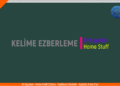 EV EŞYALARI – HOME STUFF / A’dan Z’ye / (Türkçe – İngilizce / Turkish – English)