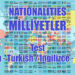 NATIONALITIES – MİLLİYETLER / Test / (English – Turkish / İngilizce – Türkçe)