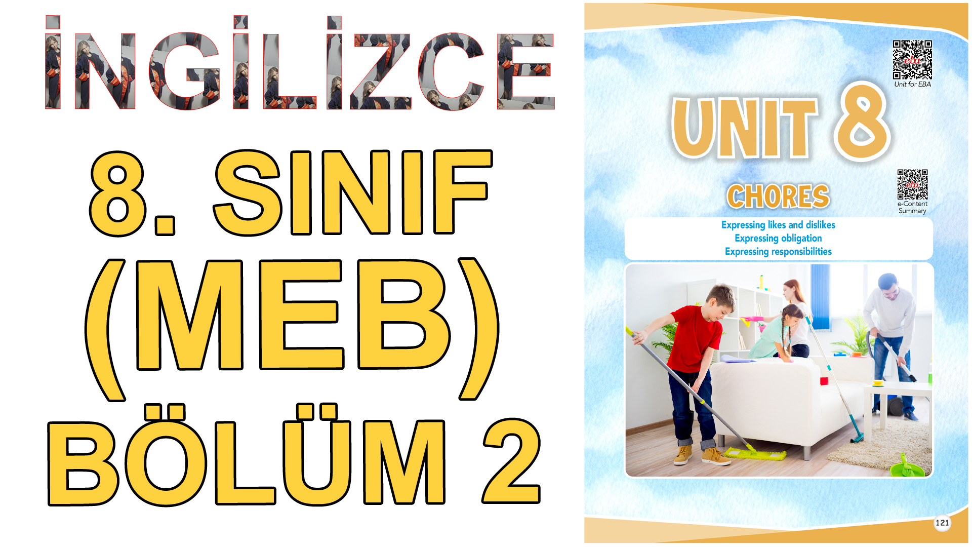 8. SINIF İNGİLİZCE DERS KİTABI 7. ÜNİTE (2. BÖLÜM) (MEB)
