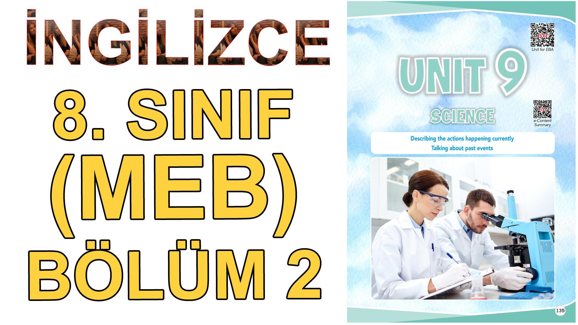 8. SINIF İNGİLİZCE DERS KİTABI 9. ÜNİTE (2. BÖLÜM) (MEB)