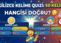 📚 İngilizce Test: 50 Soru ile Kendini Dene | Başlangıç-Orta Seviye – 2
