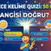 📚 İngilizce Test: 50 Soru ile Kendini Dene | Başlangıç-Orta Seviye – 2