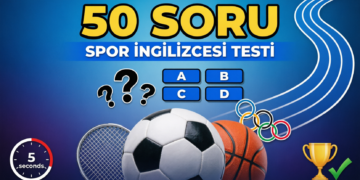 🥇 Spor İngilizcesi Challenge! 50 Soruda Kaç Puan Alırsın? | English Sports Quiz