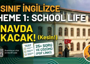 MEB 9. Sınıf İngilizce Theme 1 Özet & Soru Çözümü | School Life (Ders Kitabı)